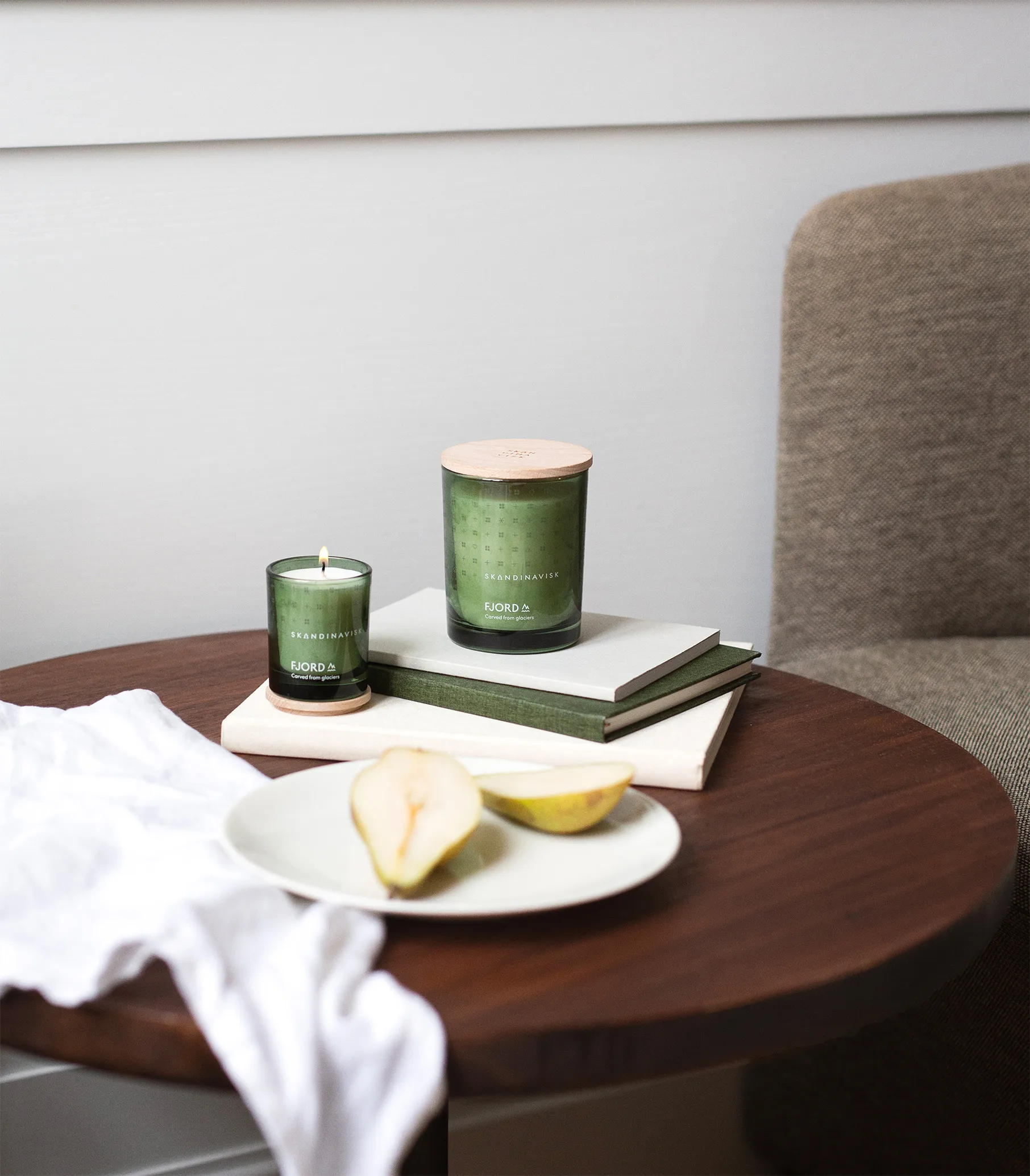 Fjord αρωματικό κερί με καπάκι, 65 g Skandinavisk