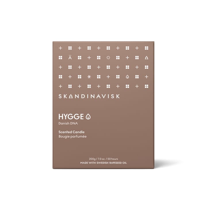 Hygge αρωματικό κερί με καπάκι, 200 g Skandinavisk