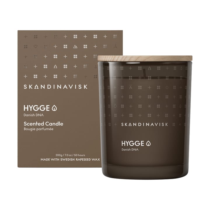 Hygge αρωματικό κερί με καπάκι, 200 g Skandinavisk