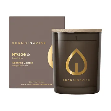 Hygge Gold Symbol αρωματικό κερί - 200 g - Skandinavisk