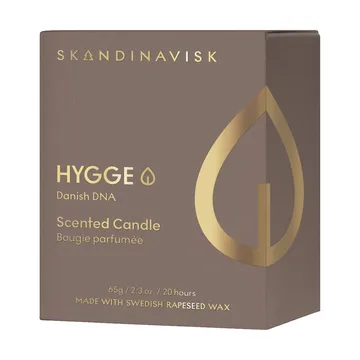 Hygge Gold Symbol αρωματικό κερί - 65 g - Skandinavisk