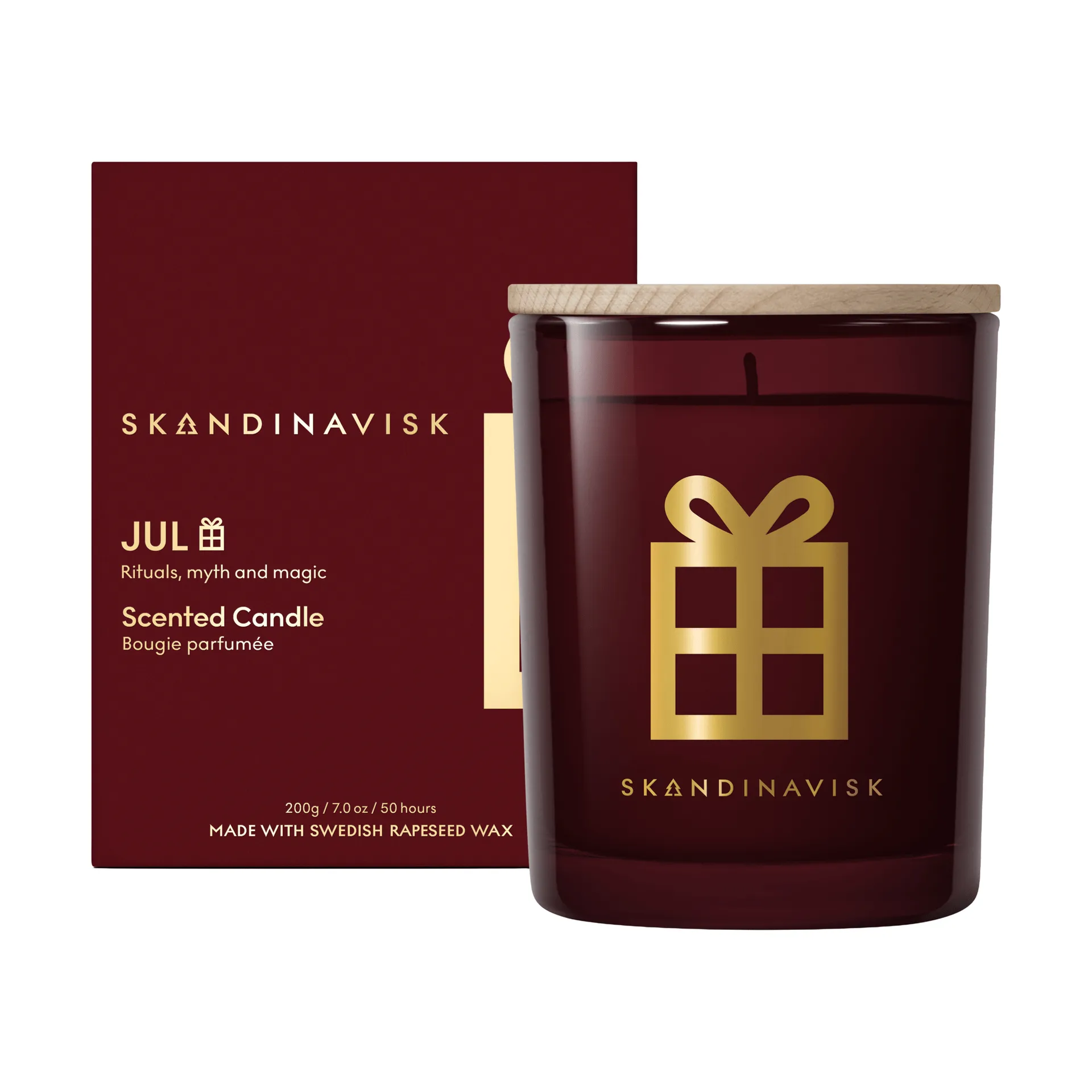 Jul Gold Symbol αρωματικό κερί, 200 g Skandinavisk