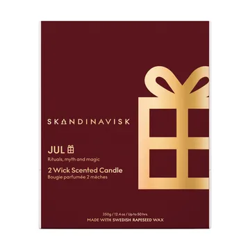 Jul Gold Symbol αρωματικό κερί - 350 g, 2 φυτίλια - Skandinavisk