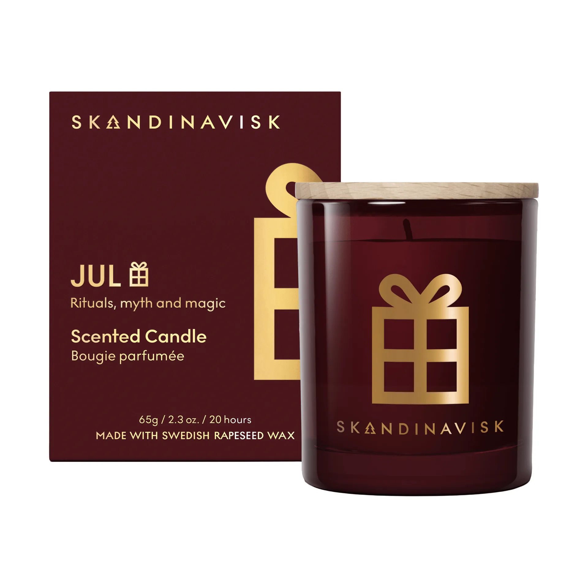 Jul Gold Symbol αρωματικό κερί, 65 g Skandinavisk