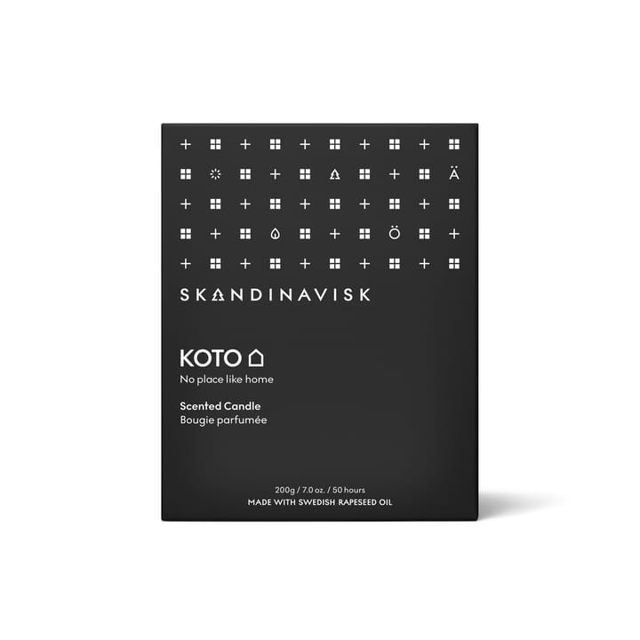 Koto αρωματικό κερί με καπάκι, 200 g Skandinavisk
