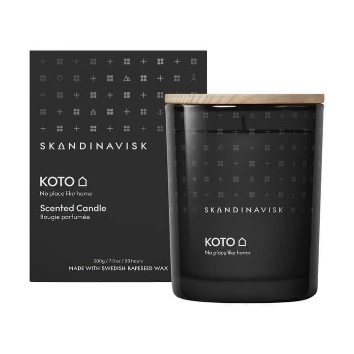 Koto αρωματικό κερί με καπάκι, 200 g Skandinavisk