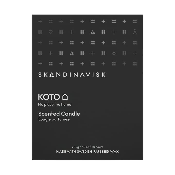 Koto αρωματικό κερί με καπάκι, 200 g Skandinavisk
