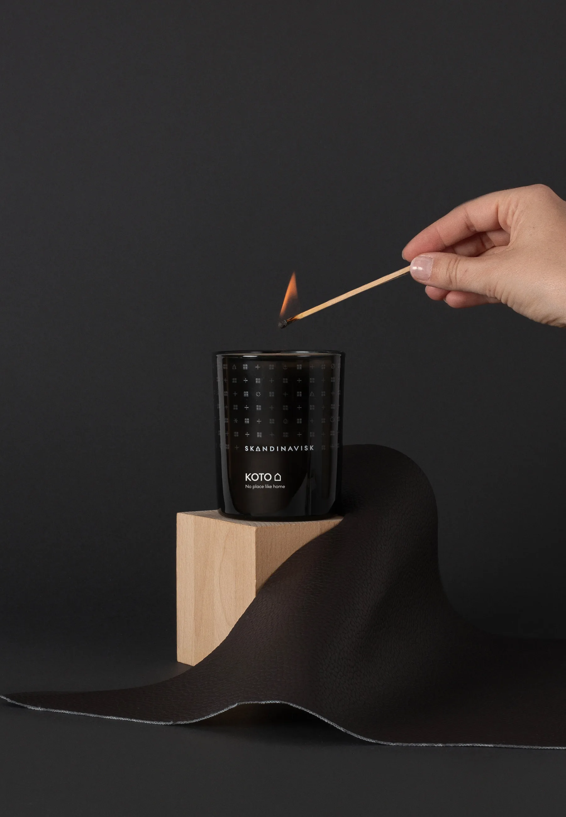 Koto αρωματικό κερί με καπάκι, 200 g Skandinavisk