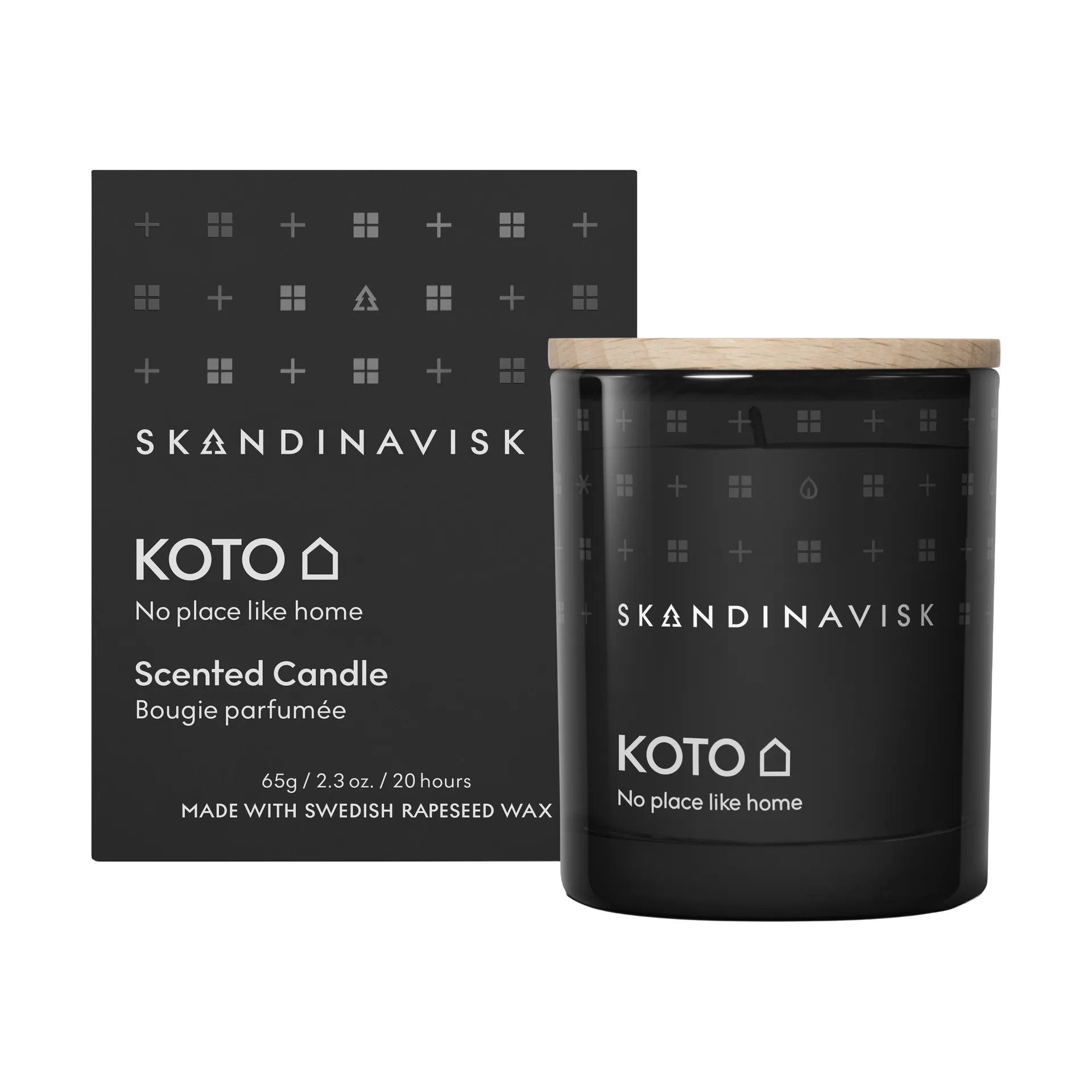Koto αρωματικό κερί με καπάκι, 65 g Skandinavisk