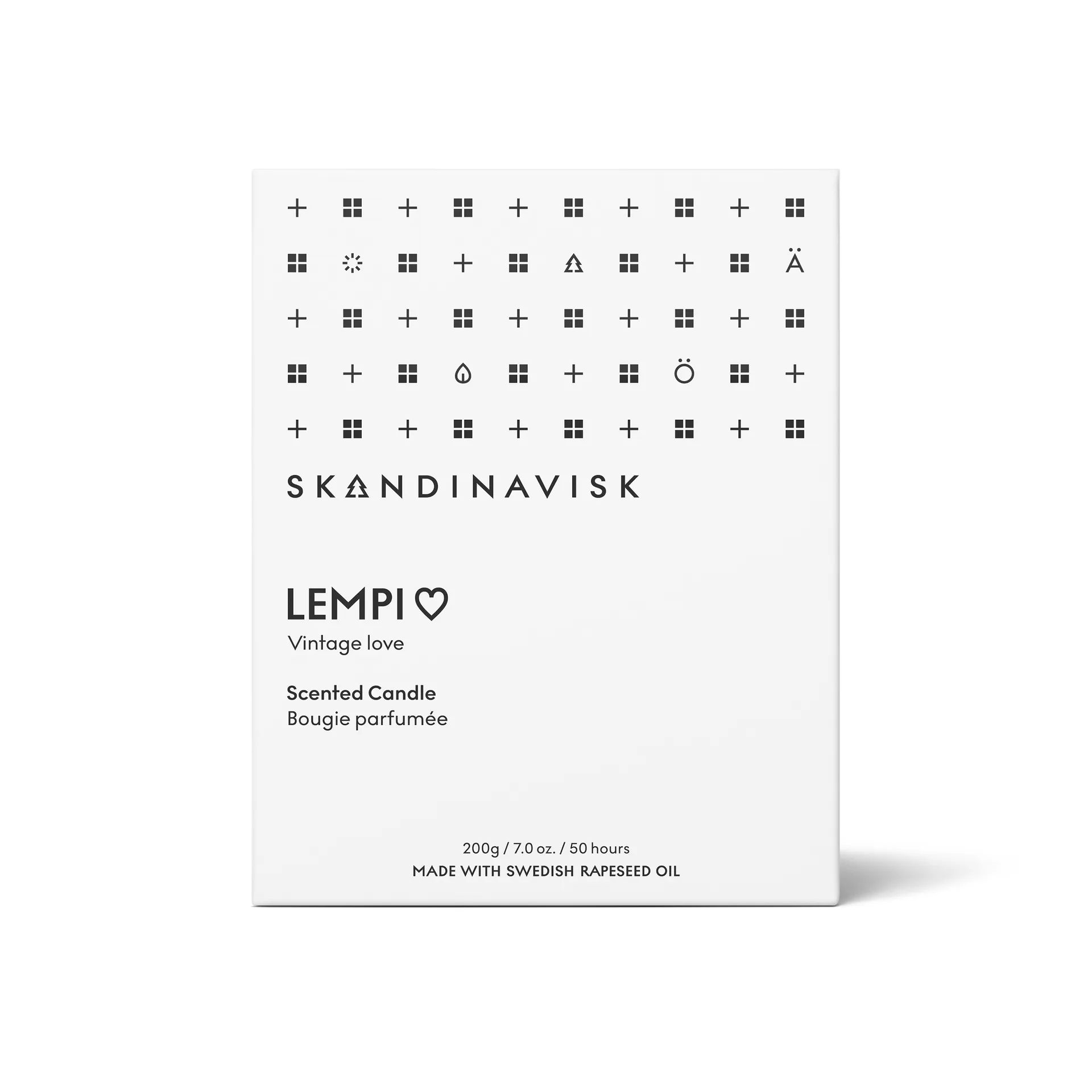 Lempi αρωματικό κερί με καπάκι, 200 g Skandinavisk