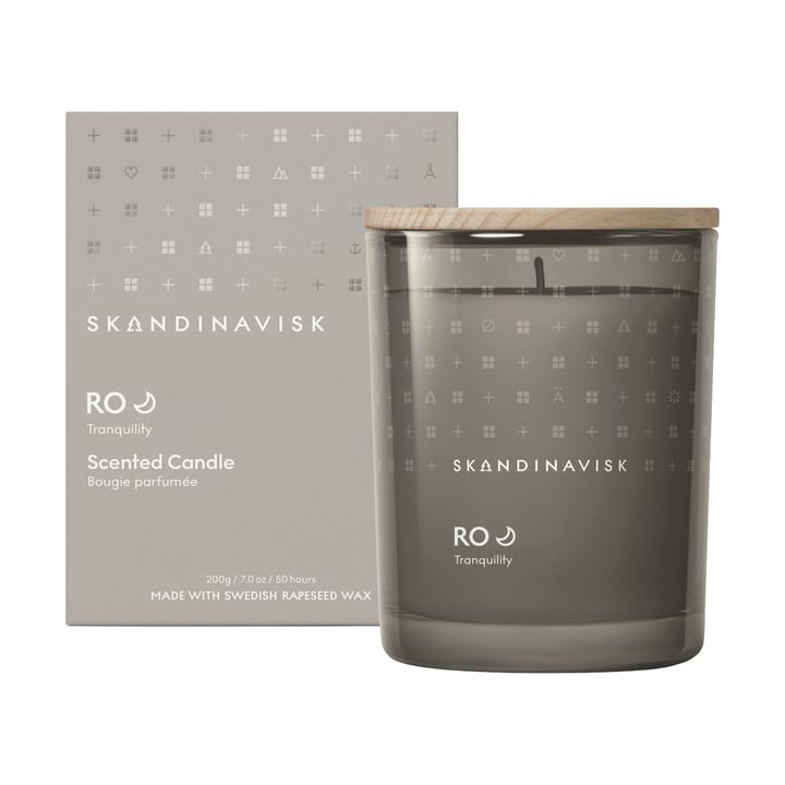 Ro αρωματικό κερί με καπάκι, 200 g Skandinavisk