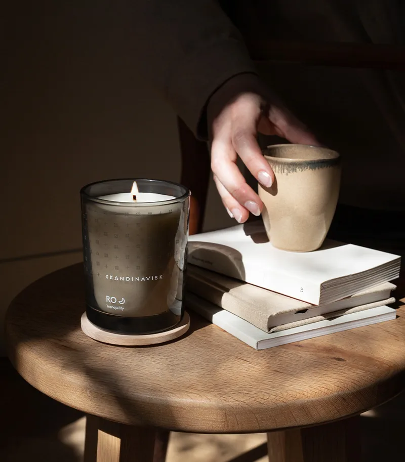 Ro αρωματικό κερί με καπάκι, 200 g Skandinavisk