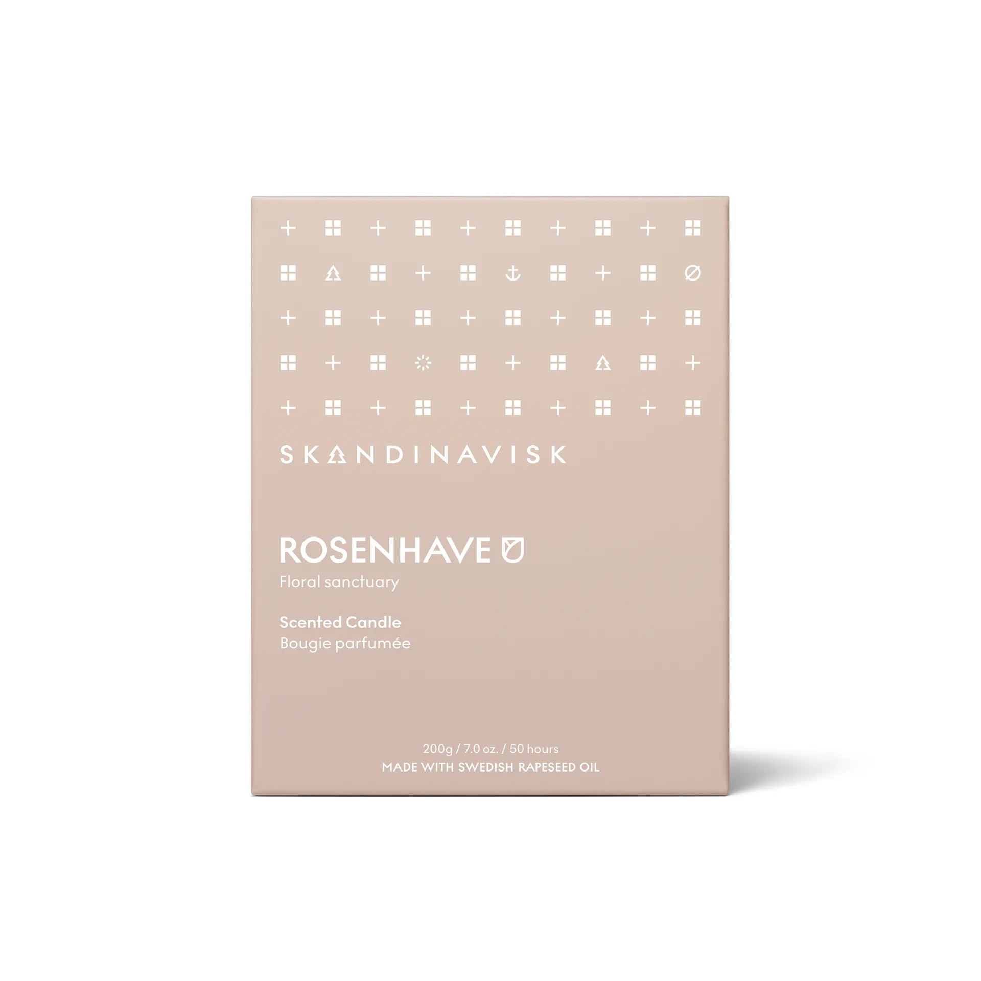 Rosenhave αρωματικό κερί με καπάκι, 200 g Skandinavisk