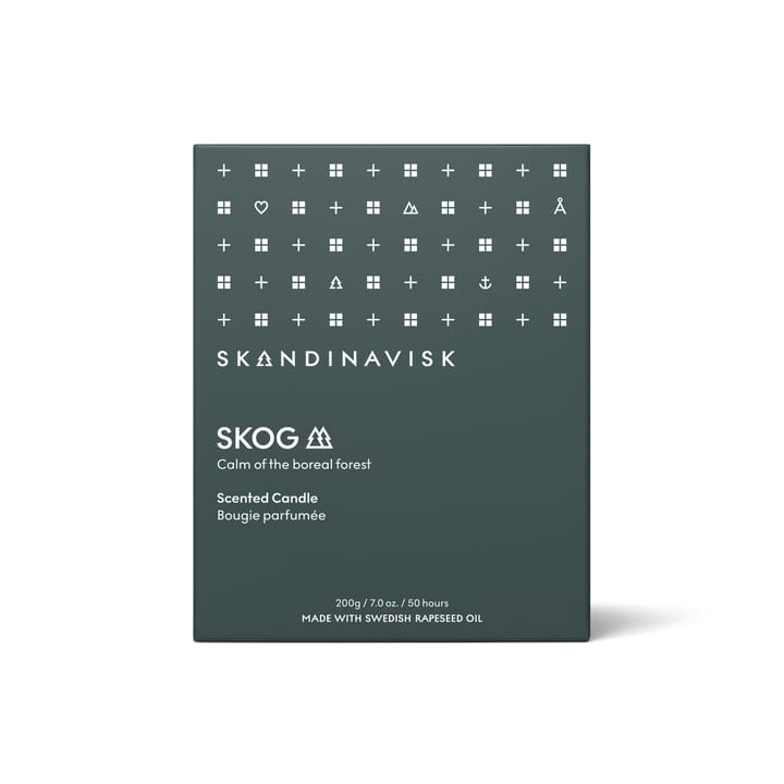 Skog αρωματικό κερί με καπάκι, 200 g Skandinavisk