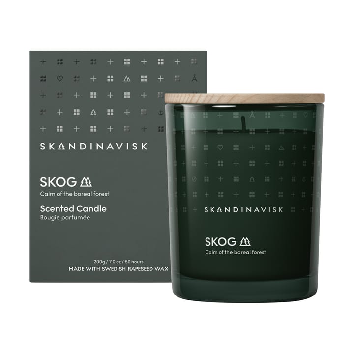 Skog αρωματικό κερί με καπάκι, 200 g Skandinavisk