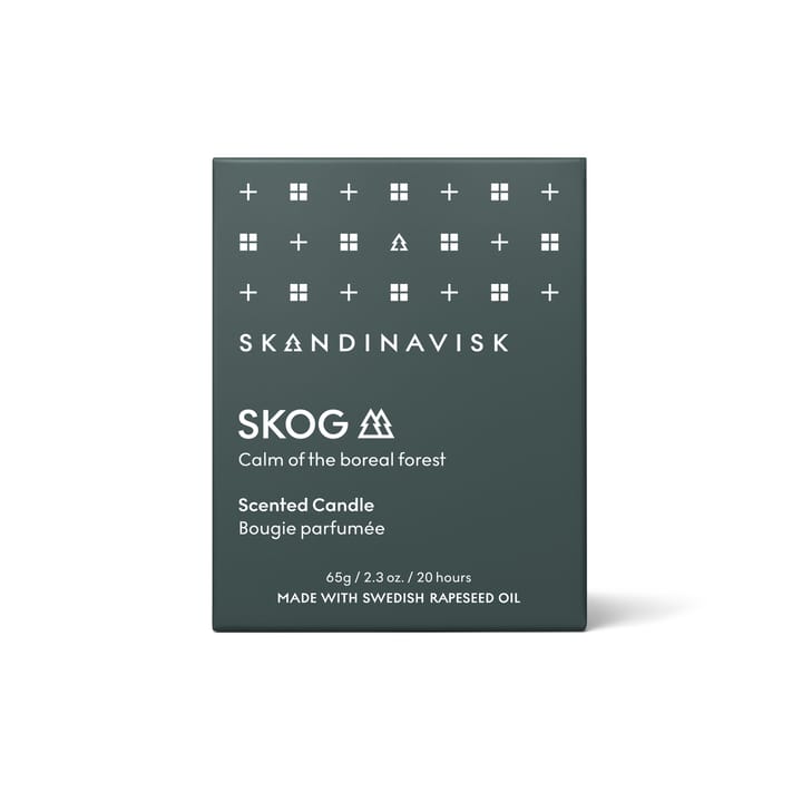 Skog αρωματικό κερί με καπάκι - 65 g - Skandinavisk