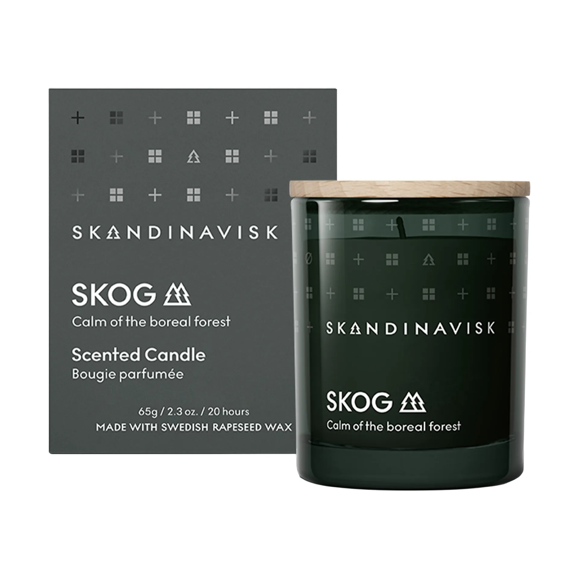 Skog αρωματικό κερί με καπάκι, 65 g Skandinavisk
