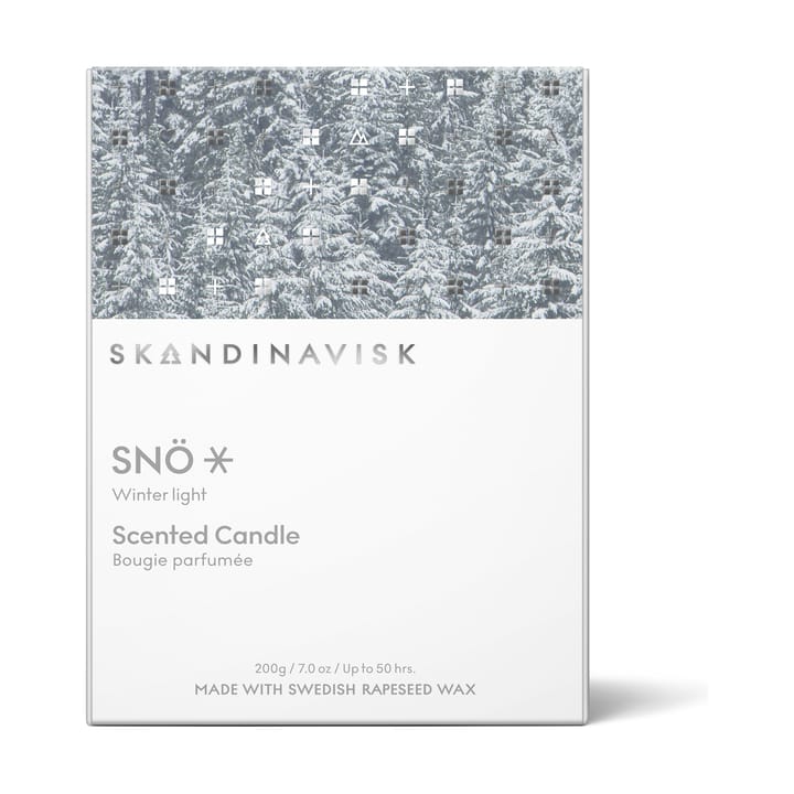 Αρωματικό κερί SNÖ Special Edition, 200 g Skandinavisk