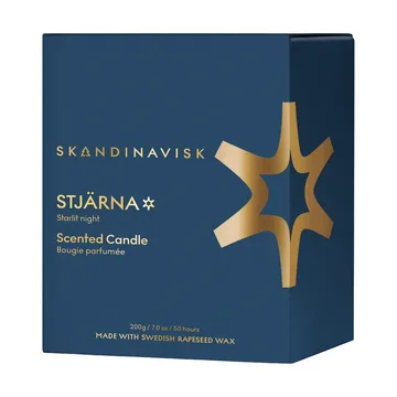 Stjärna Gold Symbol αρωματικό κερί - 200 g - Skandinavisk