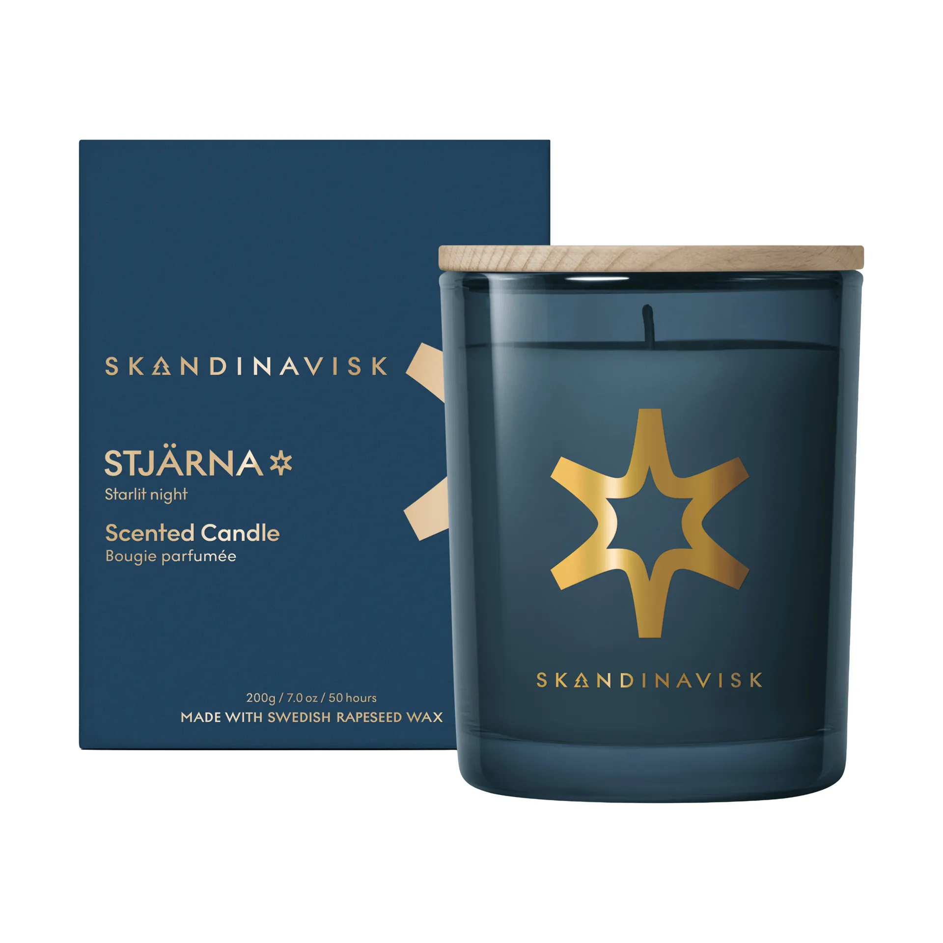 Stjärna Gold Symbol αρωματικό κερί, 200 g Skandinavisk