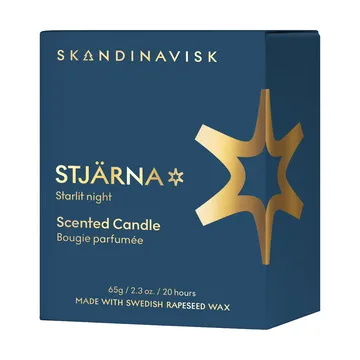 Stjärna Gold Symbol αρωματικό κερί - 65 g - Skandinavisk