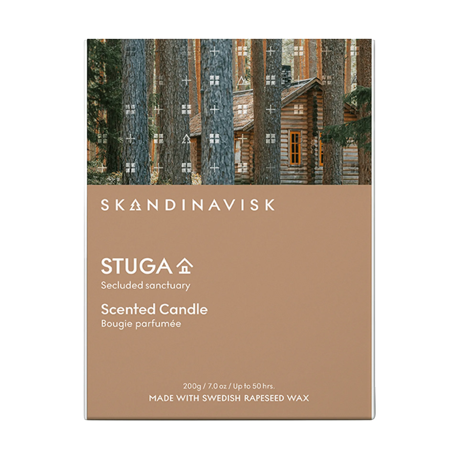 Stuga κερί με άρωμα, 200 g Skandinavisk