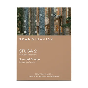 Stuga κερί με άρωμα - 200 g - Skandinavisk