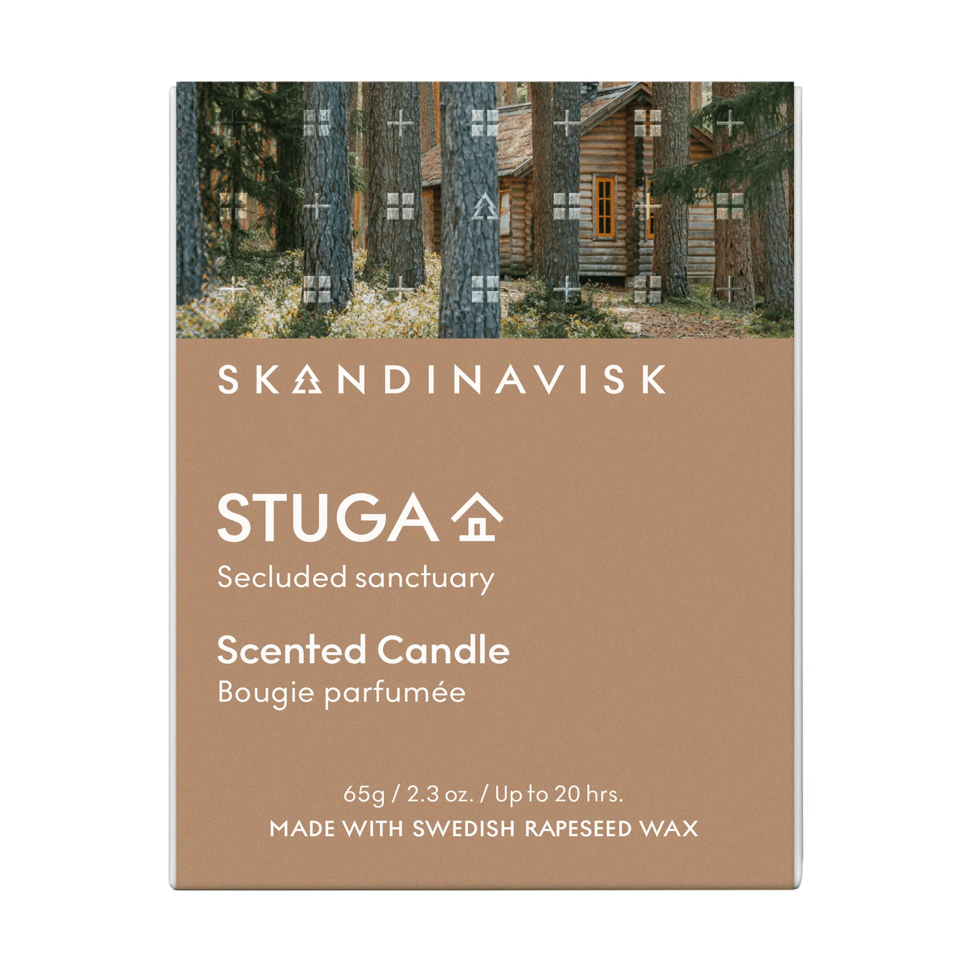 Stuga κερί με άρωμα, 65 g Skandinavisk