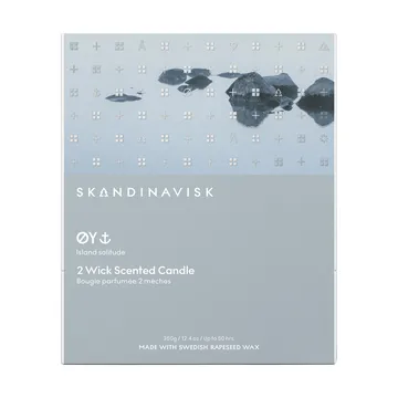 Øy αρωματικό κερί - 350 g, 2 φυτίλια - Skandinavisk