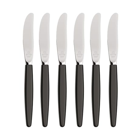 Skaugum μαχαίρι συσκευασία 6 τεμαχίων Urban Black - undefined - Skaugum of Norway