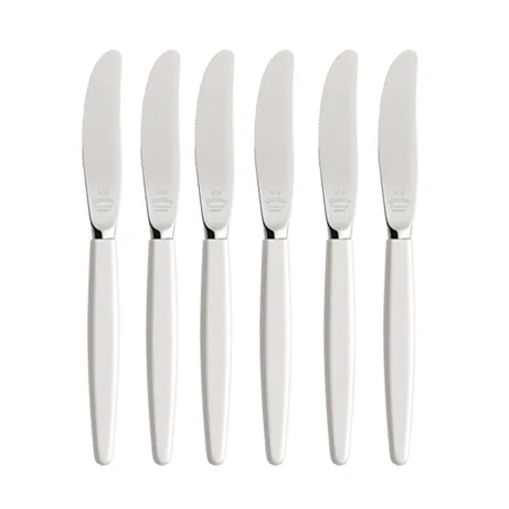 Skaugum μαχαίρι συσκευασία 6 τεμαχίων Καθαρό Λευκό Skaugum of Norway