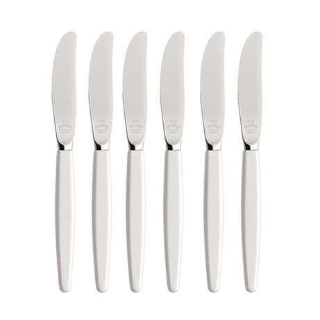 Skaugum μαχαίρι συσκευασία 6 τεμαχίων Καθαρό Λευκό - undefined - Skaugum of Norway