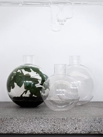 Pallo βάζο - Διαφανές 31 cm - Skrufs Glasbruk