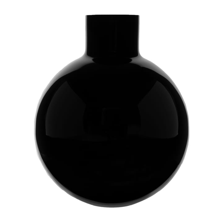 Pallo βάζο - Μαύρο 31 cm - Skrufs Glasbruk