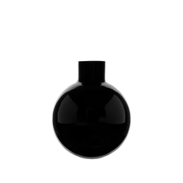 Pallo βάζο - Μαύρο 31 cm - Skrufs Glasbruk