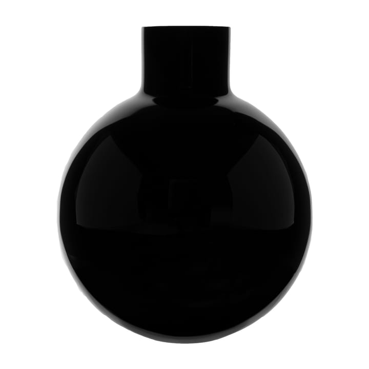 Pallo βάζο - Μαύρο 39 cm - Skrufs Glasbruk