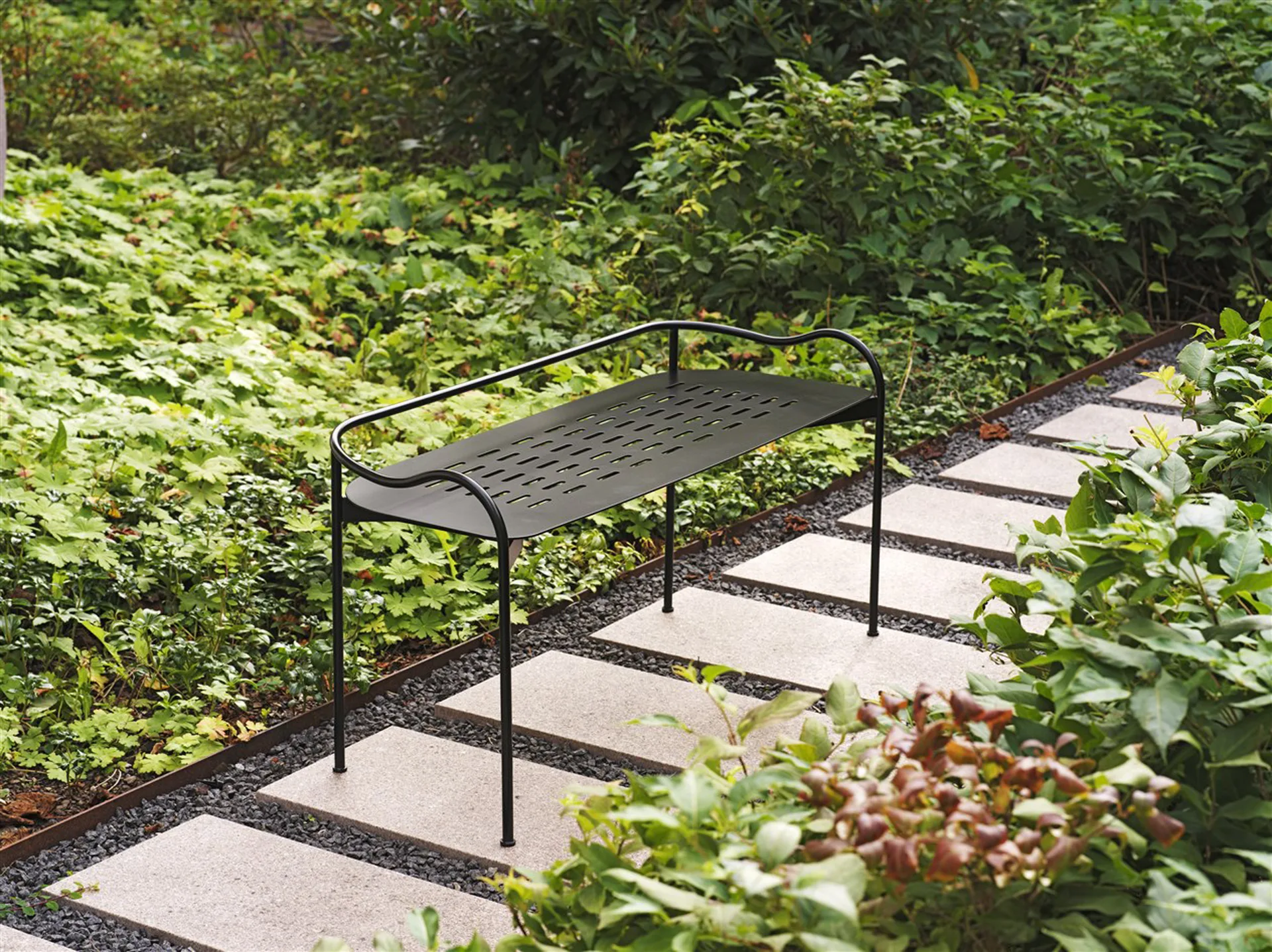 Bubble Outdoor παγκάκι, Μαύρο SMD Design