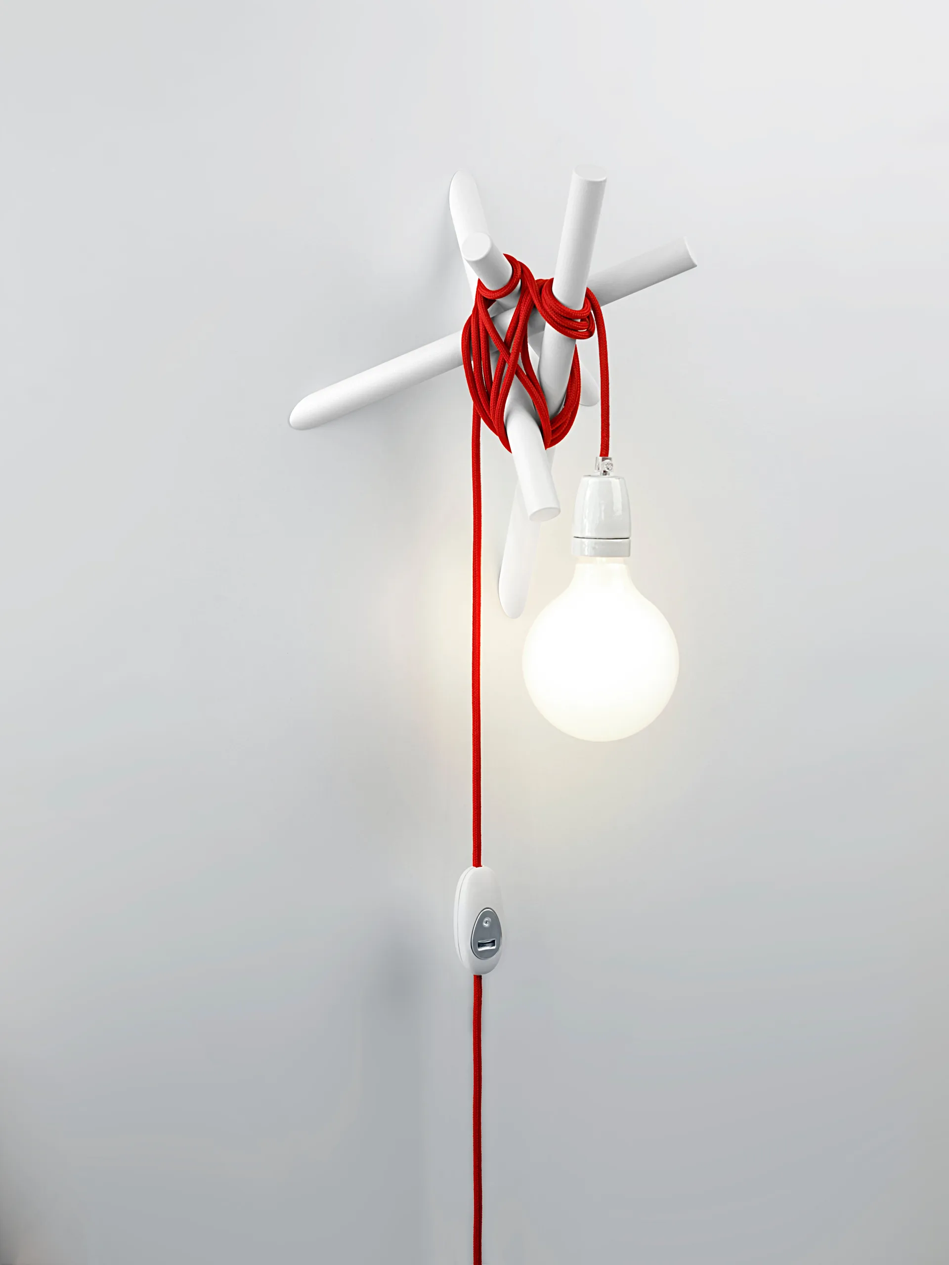 Κρεμάστρα Hayman, γκρι SMD Design