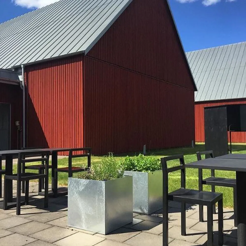 Γλάστρα Jorda, γαλβανισμένο, 30x30εκ. SMD Design