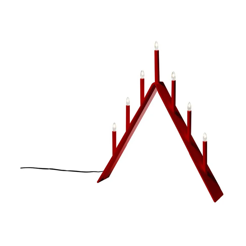 Spica 7 λυχνίες Χριστουγέννων, κόκκινο, led SMD Design