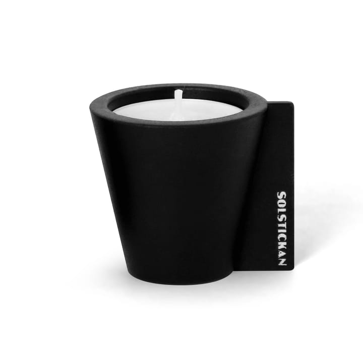 Κηροπήγιο Flipp 5x6 cm, Μαύρο Solstickan Design