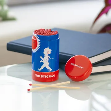 Σωληνάριο σπίρτων Solstickan 100 πακέτα - Πρωτότυπο μοτίβο - Solstickan Design