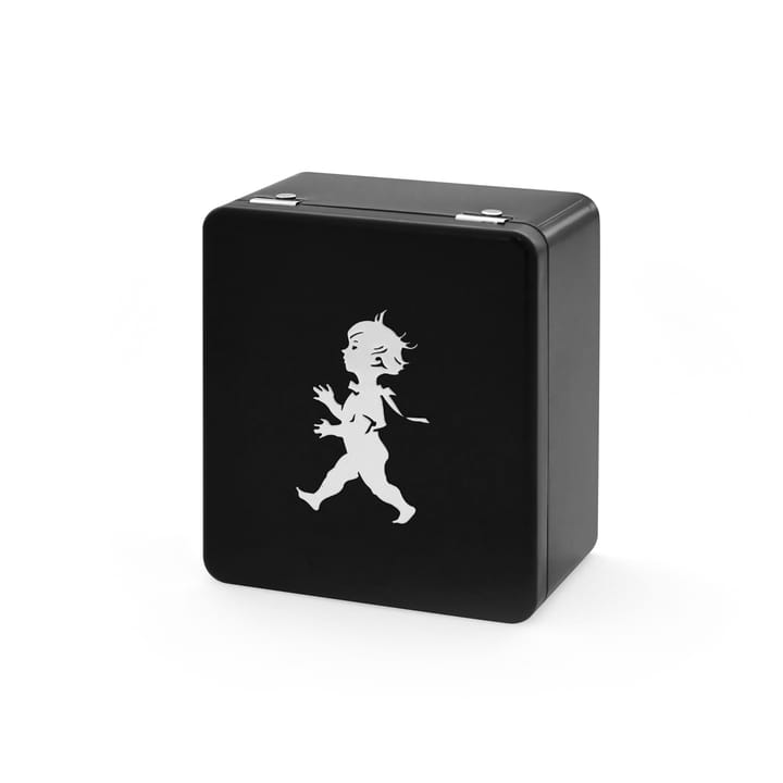 Solstickan κουτί τσαγιού με θήκες 13.6x15.6 εκ. - Μαύρο - Solstickan Design