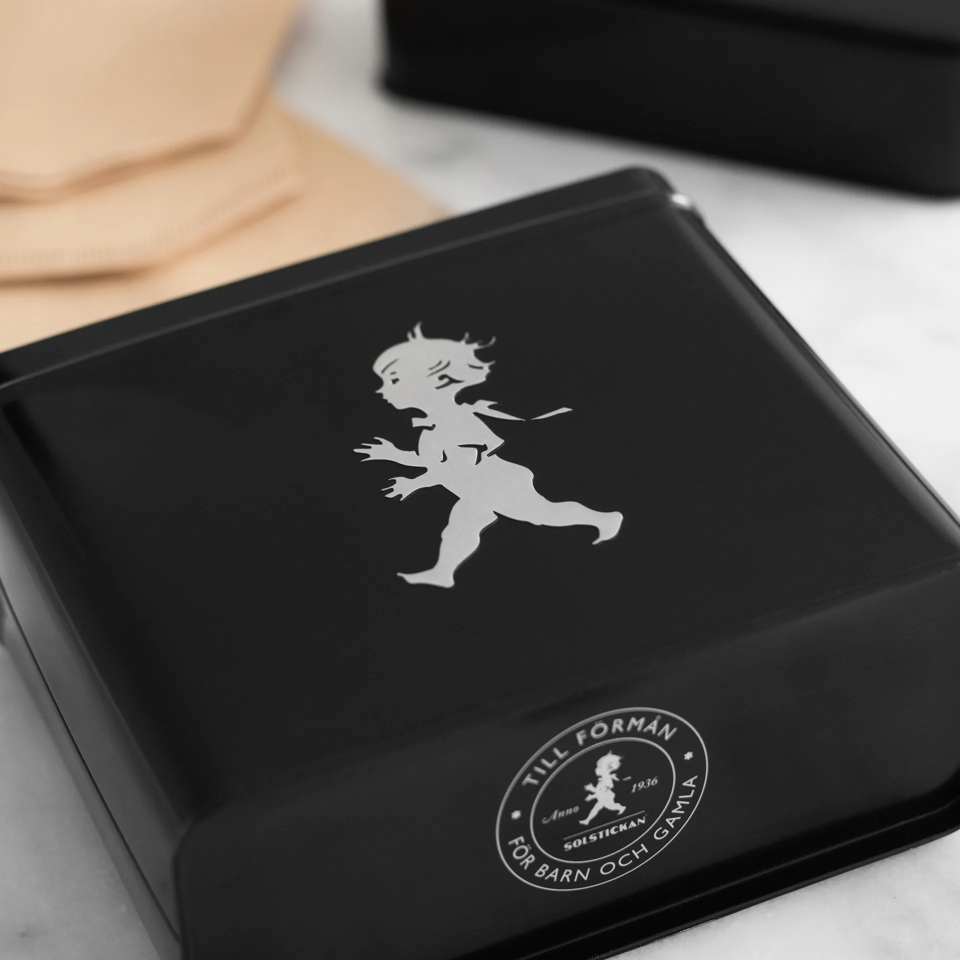 Βάζο για καφέ φίλτρου Solstickan 15.4x17 εκ., Μαύρο Solstickan Design