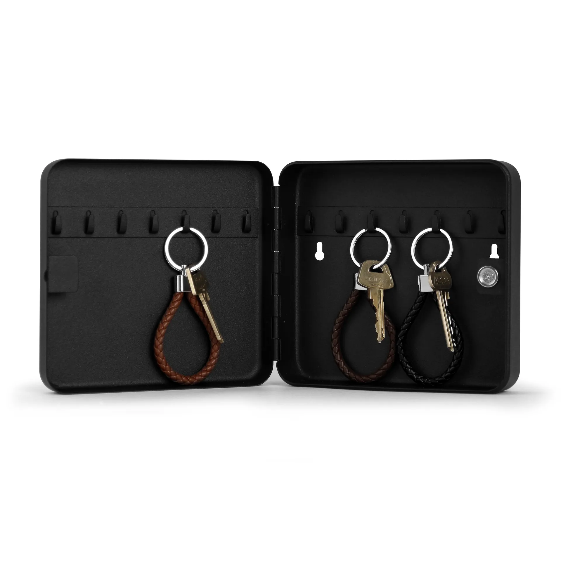 Solstickan ντουλάπι κλειδιών 16x17 εκ., Μαύρο Solstickan Design