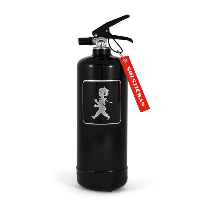 Πυροσβεστήρας Solstickan 2 kg - Μαύρο-ασημί - Solstickan Design