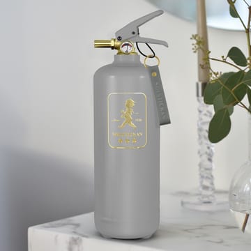 Πυροσβεστήρας Solstickan 2 kg - Design Edition γκρι-χρυσό - Solstickan Design