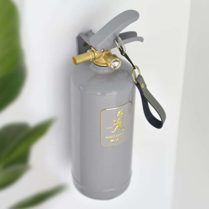 Πυροσβεστήρας Solstickan 2 kg, Design Edition γκρι-χρυσό Solstickan Design