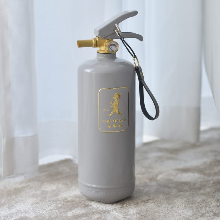 Πυροσβεστήρας Solstickan 2 kg, Design Edition γκρι-χρυσό Solstickan Design