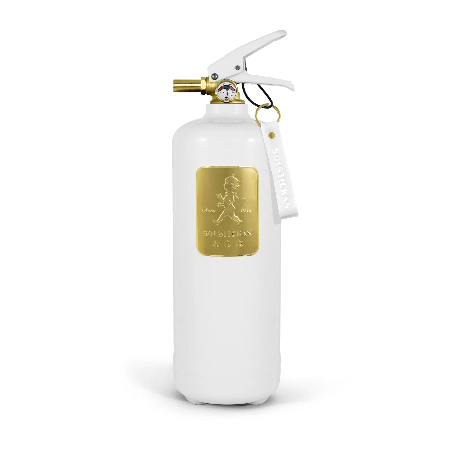 Πυροσβεστήρας Solstickan 2 kg, Λευκόχρυσο Solstickan Design